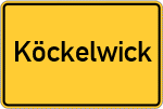 Place name sign Köckelwick