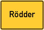 Place name sign Rödder