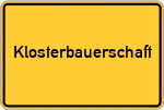 Place name sign Klosterbauerschaft