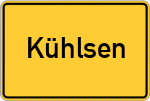 Place name sign Kühlsen