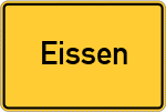 Place name sign Eissen