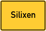 Place name sign Silixen