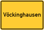 Place name sign Vöckinghausen