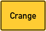 Place name sign Crange