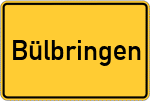Place name sign Bülbringen