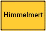 Place name sign Himmelmert