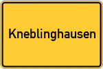 Place name sign Kneblinghausen