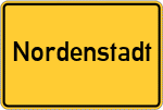 Place name sign Nordenstadt