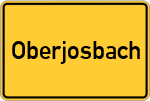 Place name sign Oberjosbach