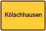Place name sign Kölschhausen