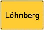 Place name sign Löhnberg