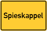 Place name sign Spieskappel
