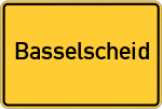 Place name sign Basselscheid