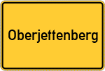Place name sign Oberjettenberg