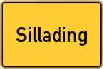 Place name sign Sillading