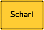Place name sign Schart