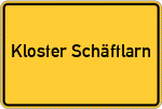 Place name sign Kloster Schäftlarn