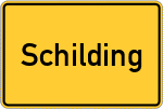 Place name sign Schilding
