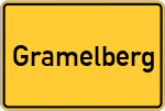 Place name sign Gramelberg