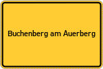 Place name sign Buchenberg am Auerberg