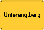 Place name sign Unterenglberg