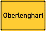 Place name sign Oberlenghart