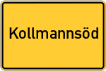 Place name sign Kollmannsöd