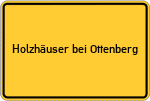 Place name sign Holzhäuser bei Ottenberg
