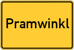 Place name sign Pramwinkl