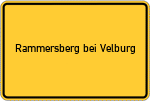 Place name sign Rammersberg bei Velburg