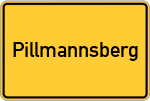 Place name sign Pillmannsberg