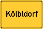 Place name sign Kölbldorf
