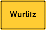 Place name sign Wurlitz