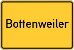 Place name sign Bottenweiler