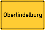 Place name sign Oberlindelburg