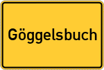 Place name sign Göggelsbuch