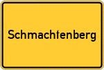 Place name sign Schmachtenberg