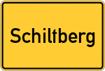 Place name sign Schiltberg