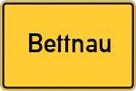 Place name sign Bettnau, Bodensee