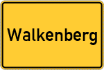 Place name sign Walkenberg, Allgäu