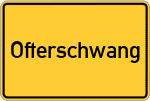 Place name sign Ofterschwang