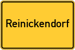 Place name sign Reinickendorf