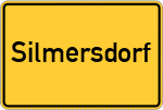 Place name sign Silmersdorf