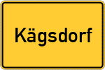 Place name sign Kägsdorf