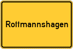 Place name sign Rottmannshagen