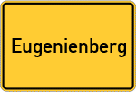 Place name sign Eugenienberg