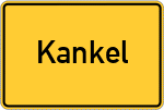 Place name sign Kankel