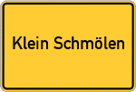 Place name sign Klein Schmölen