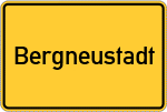 Place name sign Bergneustadt