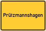 Place name sign Prützmannshagen